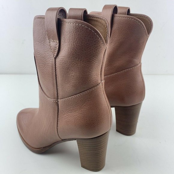 Womens Frye Boots 5.5 June Short Pull Dusty Rose - Picture 3 of 12